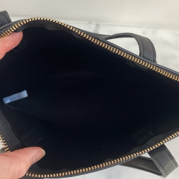 Vegan leather black bag - Picture 4 of 4